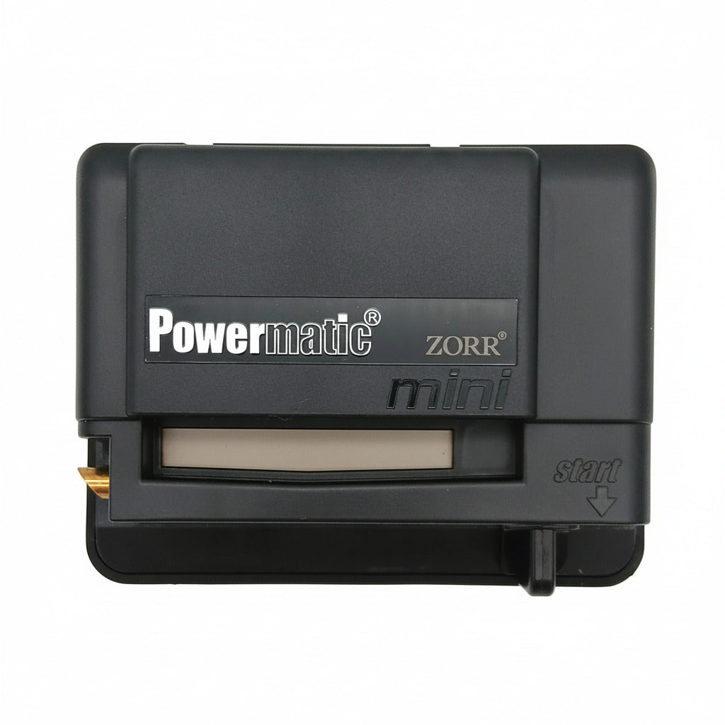 ZORR Powermatic Mini manuelle Zigarettenstopfmaschine in Frontalansicht
